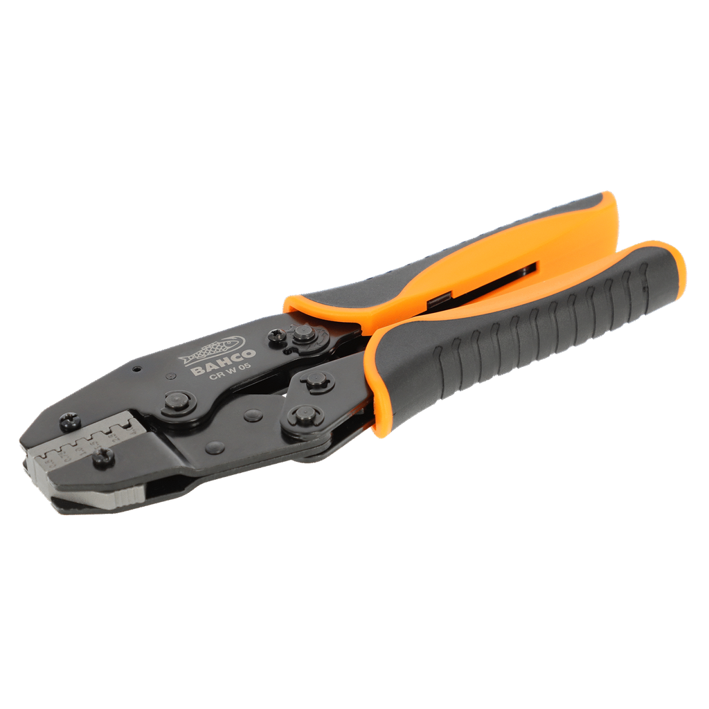 BAHCO CR W 05 Ratcheting Crimping Plier for Tubular Connectors - Premium Crimping Plier from BAHCO - Shop now at Yew Aik.