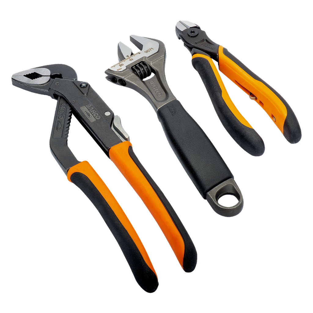 BAHCO 9853 All Round Tool Plier Set - 3 Pcs (BAHCO Tools) - Premium Plier Set from BAHCO - Shop now at Yew Aik.