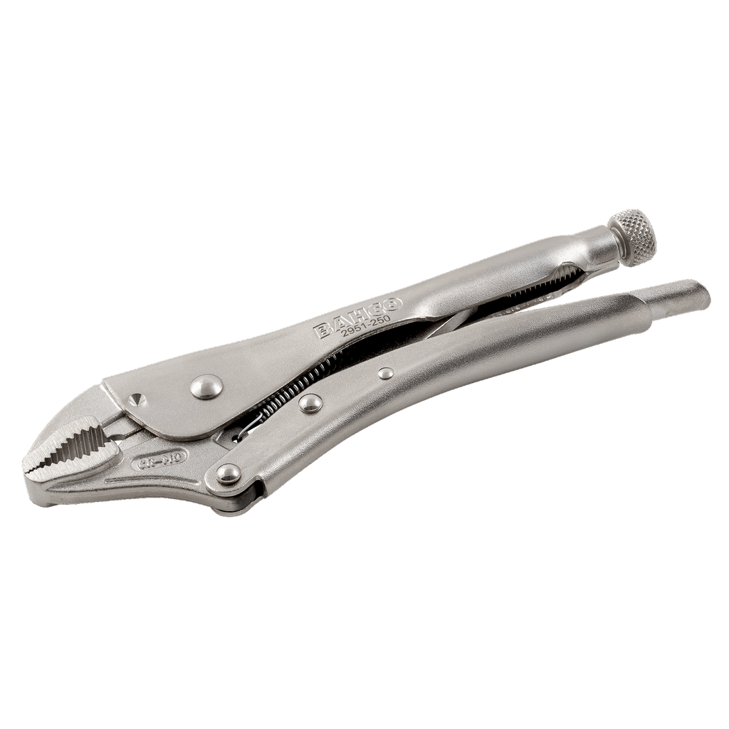 BAHCO 2951 Grip Locking Pliers with Curved Jaws (BAHCO Tools) - Premium Locking Pliers from BAHCO - Shop now at Yew Aik.