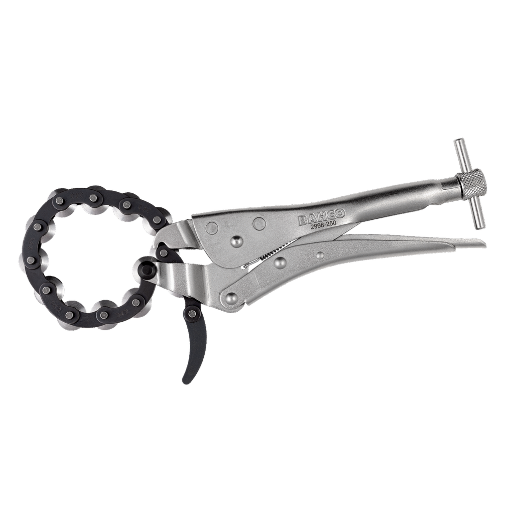 BAHCO 2998 Chain Pipe Cutters with Chrome Finish (BAHCO Tools) - Premium Locking Pliers from BAHCO - Shop now at Yew Aik.
