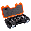 BAHCO 1RMA/S8 Combination Ratcheting Wrench and Adaptors Set - Premium Adaptors Set from BAHCO - Shop now at Yew Aik.