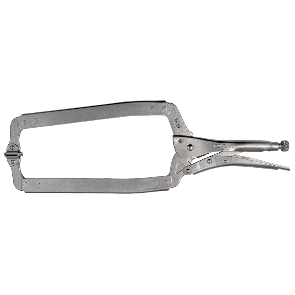 BAHCO 2964 Self Adjusting Grip Locking Clamps with Parallel C-Clamp (BAHCO Tools) - Premium Locking Pliers from BAHCO - Shop now at Yew Aik.