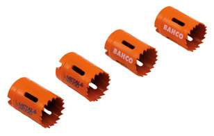 BAHCO 3830 4P Sandflex®bi-metal Holesaws, 4 pack (BAHCO Tools) - Premium Holesaws from BAHCO - Shop now at Yew Aik (S) Pte Ltd