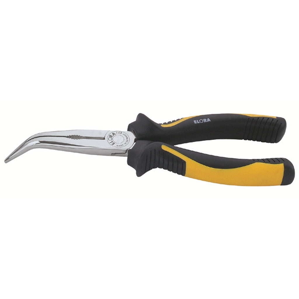 ELORA 471-45 BI Snipe Nose Plier With Side Cutter, Bent - Premium Snipe Nose from ELORA - Shop now at Yew Aik.