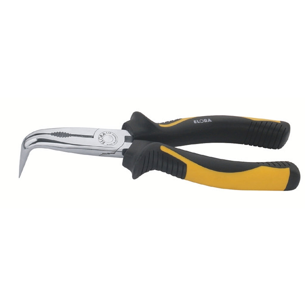 ELORA 471-90 BI Snipe Nose Plier With Side Cutter, Bent - Premium Snipe Nose from ELORA - Shop now at Yew Aik.