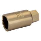 BAHCO NS247 Non-Sparking Spark Plug Sockets with Hex profile alumunium bronze (BAHCO Tools) - Premium Non-Sparking from BAHCO - Shop now at Yew Aik.