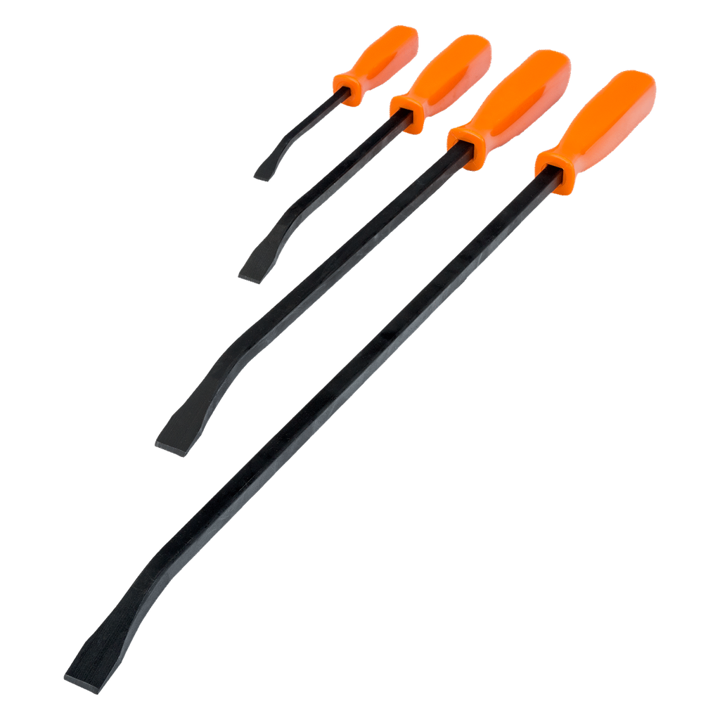 BAHCO 2484/S4 Flat Head Pry Bar Set with PP Handle (BAHCO Tools) - Premium Pry Bars from BAHCO - Shop now at Yew Aik.