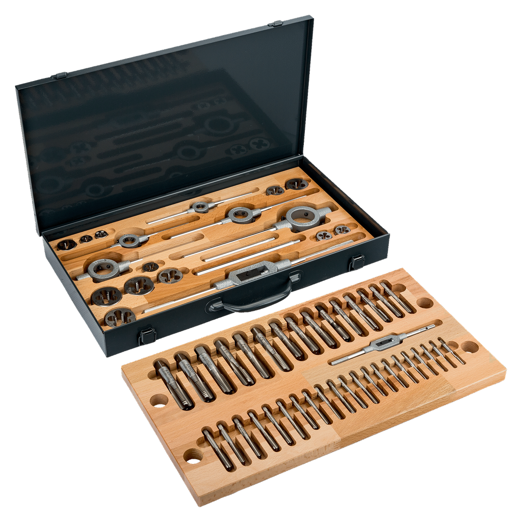 BAHCO 1460M/2 Thread Cutting Toolset - 55 Pcs (BAHCO Tools) - Premium Thread Tools from BAHCO - Shop now at Yew Aik.