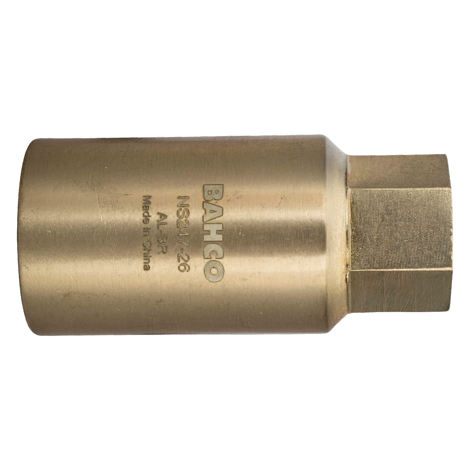 BAHCO NS247 1/2" Bi-Hexagon Socket Inches Aluminium Bronze - Premium 1/2" Bi-Hexagon Socket Inches from BAHCO - Shop now at Yew Aik.