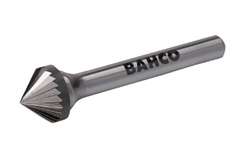 BAHCO K Tungsten Carbide 90 Degree Cone Rotary Burrs For Metal (BAHCO Tools) - Premium Carbide Rotary Burrs from BAHCO - Shop now at Yew Aik.