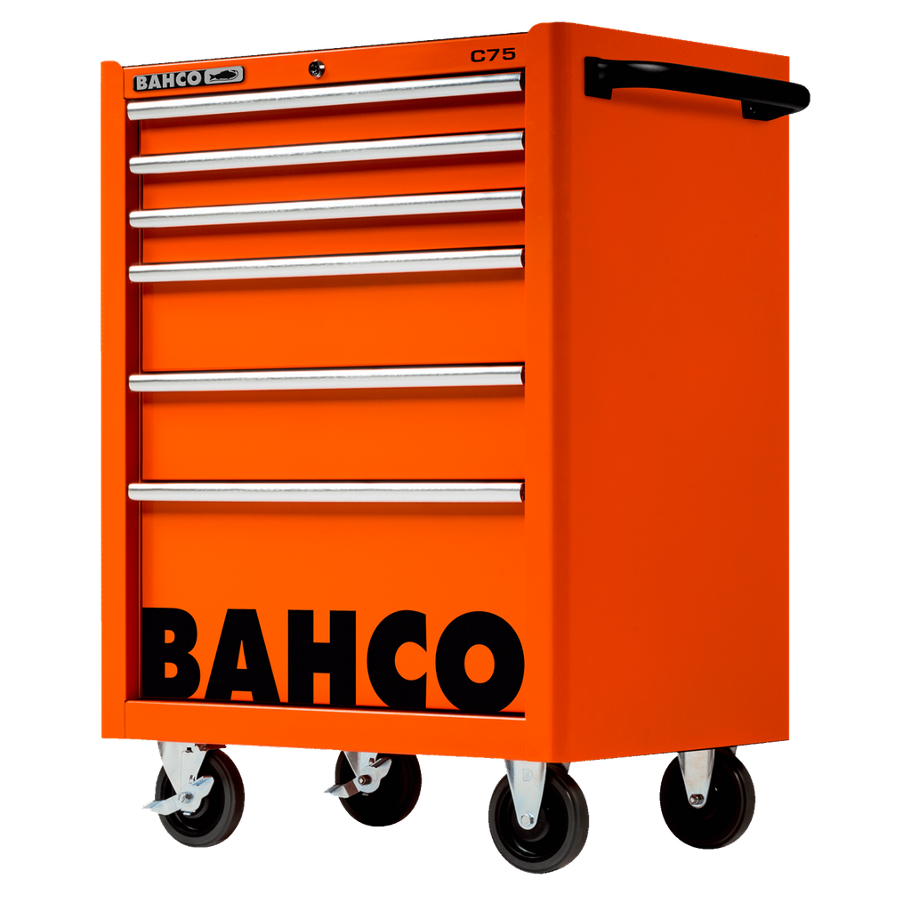 BAHCO 1475K6 26” Classic C75 Tool Trolleys with 6 Drawers (BAHCO Tools) - Premium Tool Trolley from BAHCO - Shop now at Yew Aik.