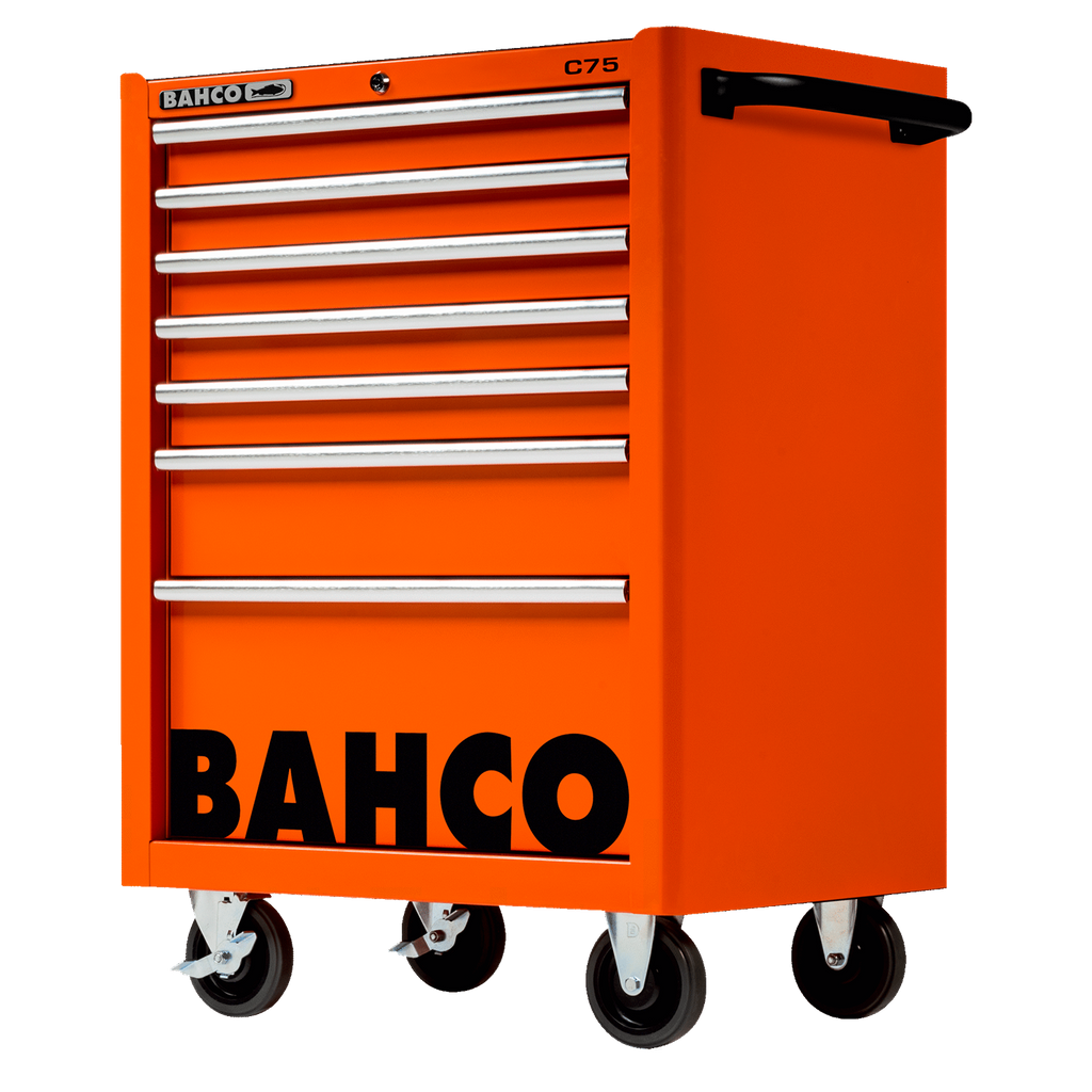 BAHCO 1475K7 26” Classic C75 Tool Trolleys with 7 Drawers (BAHCO Tools) - Premium Tool Trolley from BAHCO - Shop now at Yew Aik.