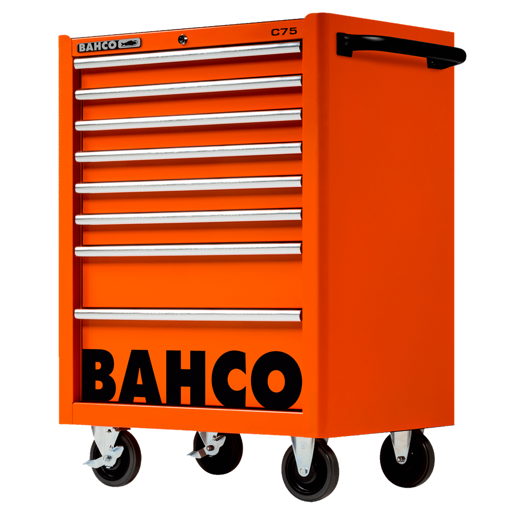 BAHCO 1475K8 26” Classic C75 Tool Trolleys with 8 Drawers (BAHCO Tools) - Premium Tool Trolley from BAHCO - Shop now at Yew Aik.