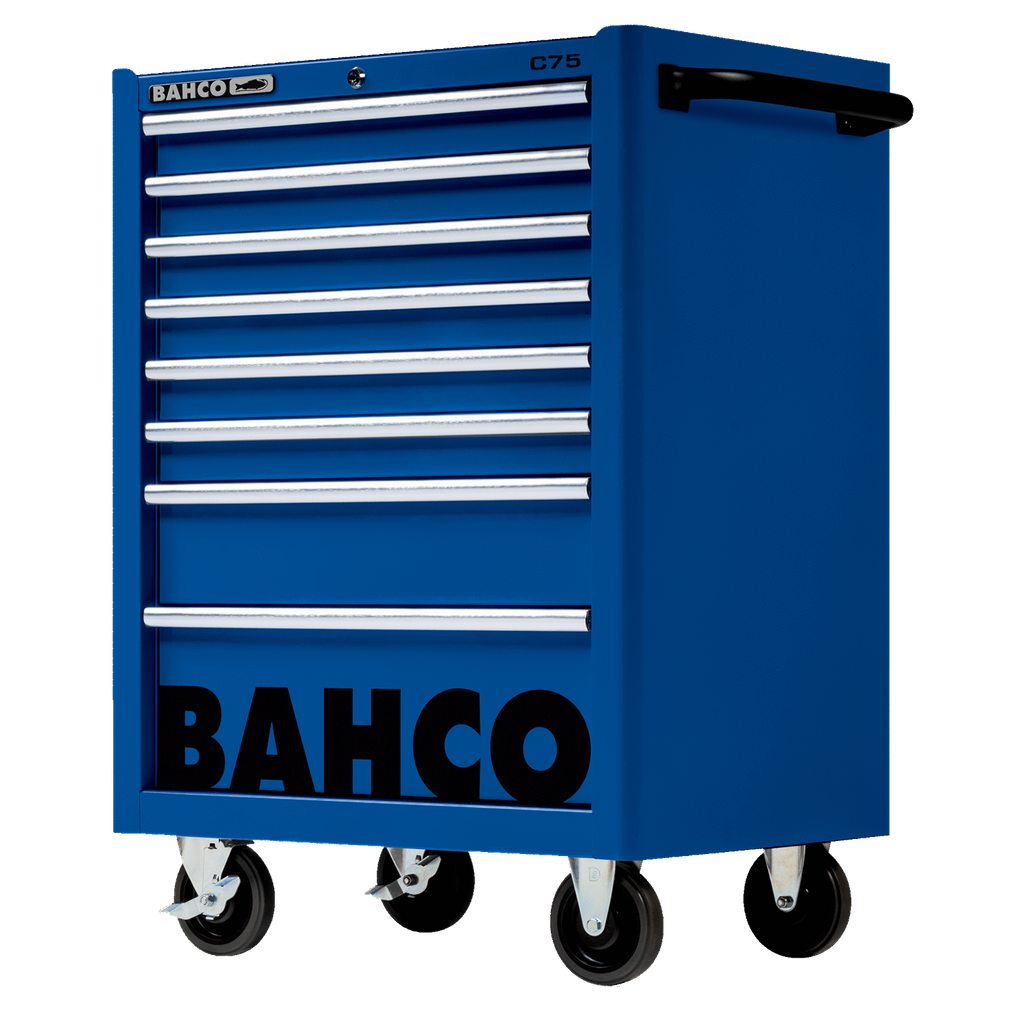 BAHCO 1475K8 26” Classic C75 Tool Trolleys with 8 Drawers (BAHCO Tools) - Premium Tool Trolley from BAHCO - Shop now at Yew Aik.