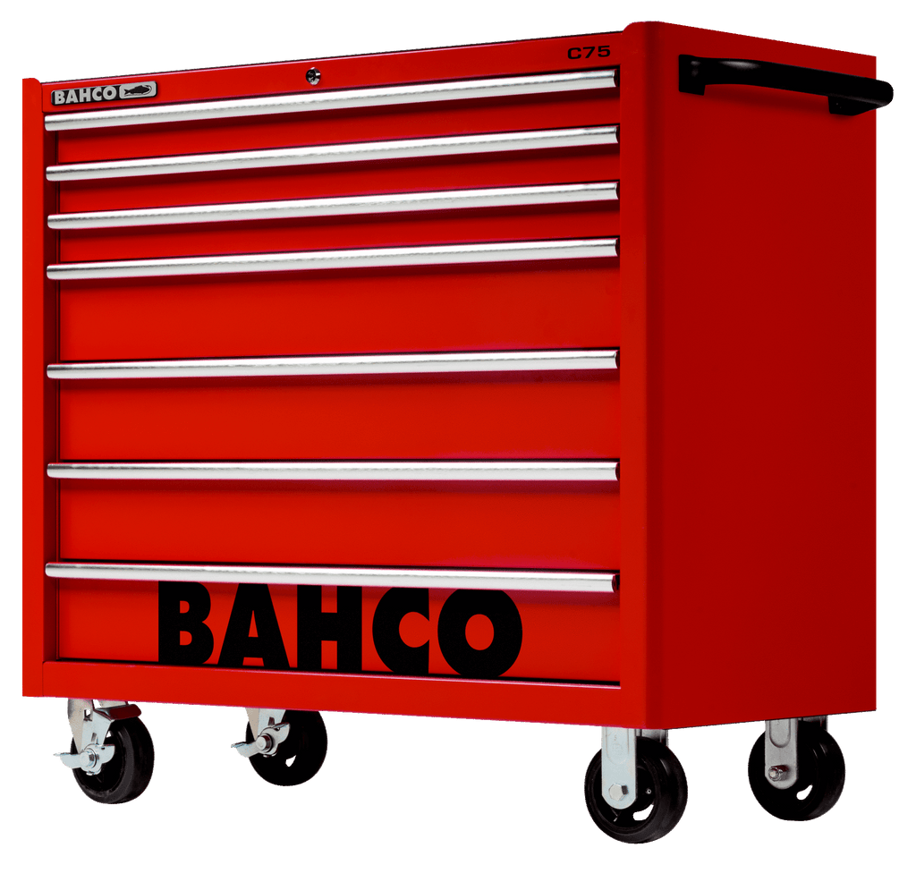 BAHCO 1475KXL7 40” Classic C75 Tool Trolleys with 7 Drawers (BAHCO Tools) - Premium Tool Trolley from BAHCO - Shop now at Yew Aik.
