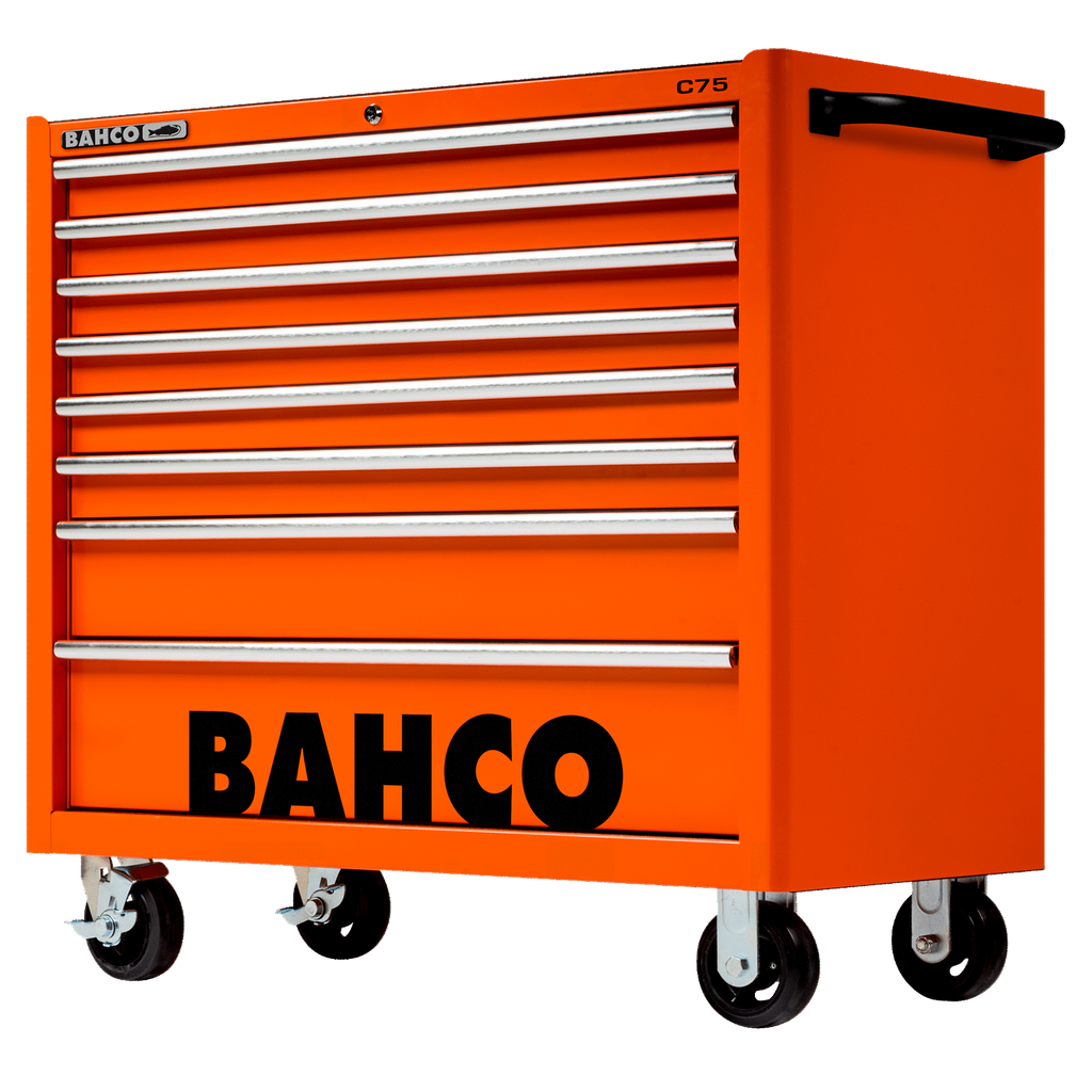 BAHCO 1475KXL8 40” Classic C75 Tool Trolleys with 8 Drawers (BAHCO Tools) - Premium Tool Trolley from BAHCO - Shop now at Yew Aik.