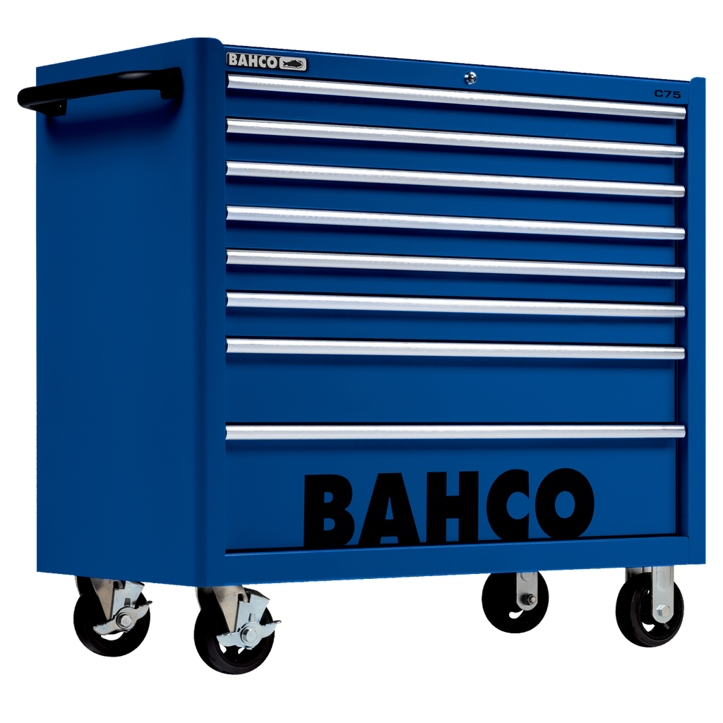 BAHCO 1475KXL8 40” Classic C75 Tool Trolleys with 8 Drawers (BAHCO Tools) - Premium Tool Trolley from BAHCO - Shop now at Yew Aik.