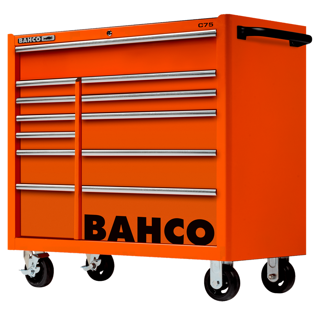 BAHCO 1475KXL12 40” Classic C75 Tool Trolleys with 12 Drawers (BAHCO Tools) - Premium Tool Trolley from BAHCO - Shop now at Yew Aik.