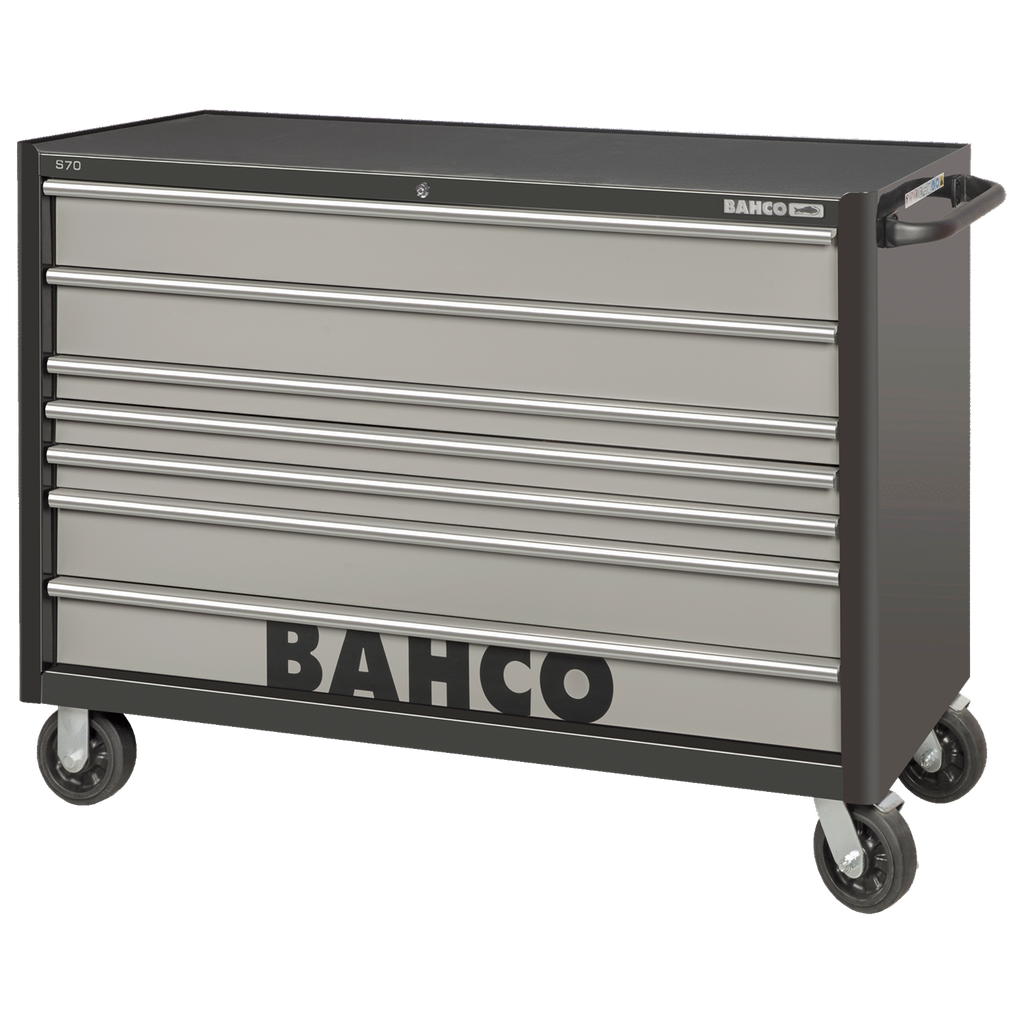 BAHCO 1476KXXL7BK 53” Tool Trolleys with 7 Drawers (BAHCO Tools) - Premium Tool Trolley from BAHCO - Shop now at Yew Aik.