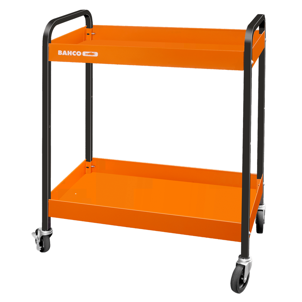 BAHCO 1470KC2 Two Tray Steel Roll Carts (BAHCO Tools) - Premium Roll Carts from BAHCO - Shop now at Yew Aik.
