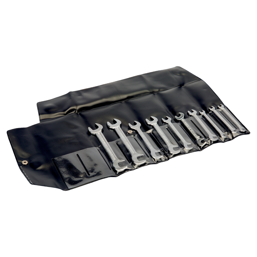 BAHCO 1931M/10T Metric Lilliput Double Open End Wrench Set - Premium Double Open Ended Wrench Set from BAHCO - Shop now at Yew Aik.