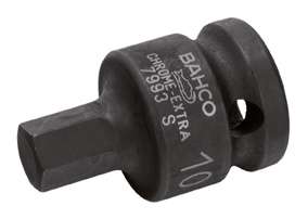 BAHCO 7993S 1/2" Square Drive Impact Sockets Drivers For Hex Head Screws Phosphate Finish (BAHCO Tools) - Premium Impact Tools from BAHCO - Shop now at Yew Aik.