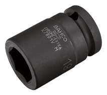 BAHCO K7801VM 1/2" Square drive reinforced impact sockets with metric hex profile and phosphate finish (BAHCO Tools) - Premium Impact Tools from BAHCO - Shop now at Yew Aik (S) Pte Ltd