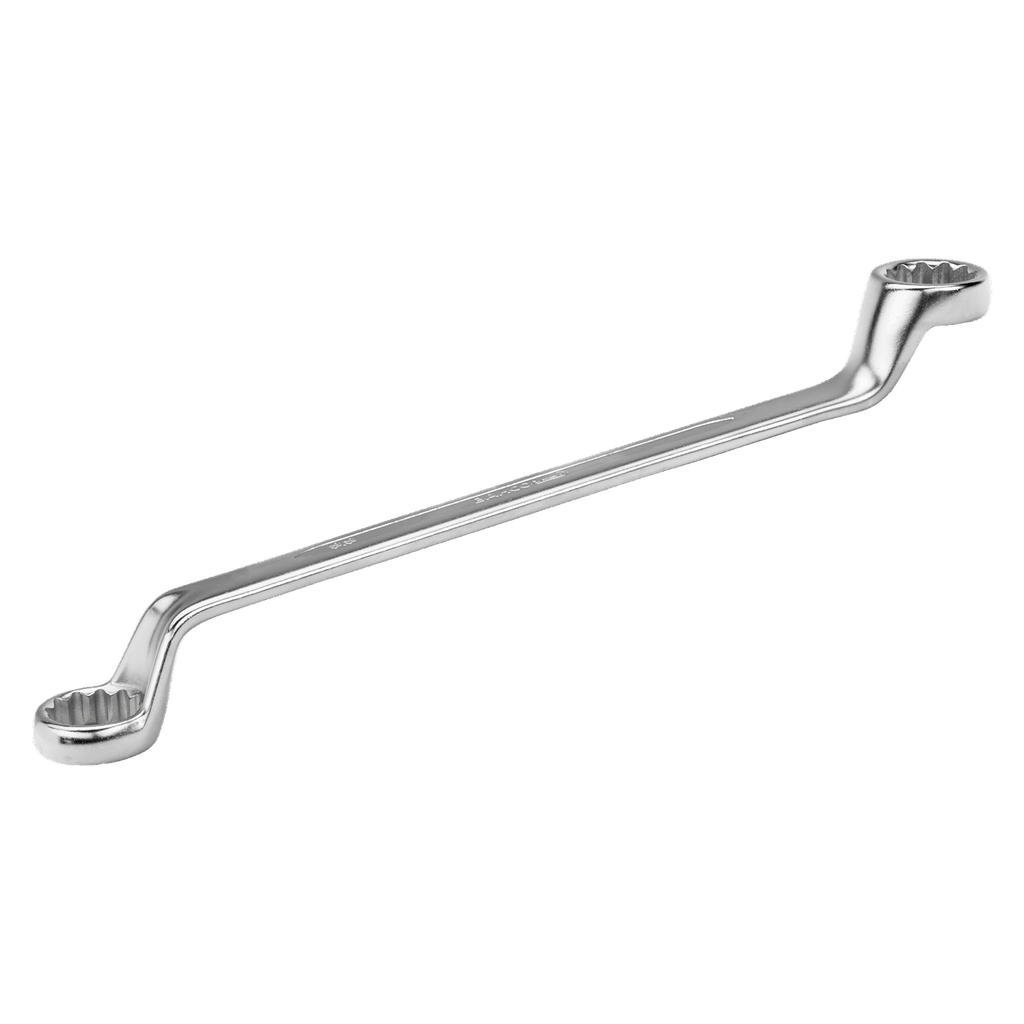 BAHCO 2Z Imperial Deep Offset Double Ring End Wrench Chrome Finish - Premium Ring End Wrench from BAHCO - Shop now at Yew Aik.