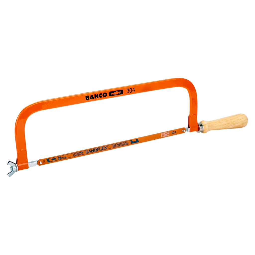 BAHCO 304 Traditional Hand Hacksaw Frames 517 mm (BAHCO Tools) - Premium Hand Hacksaw Frames from BAHCO - Shop now at Yew Aik.