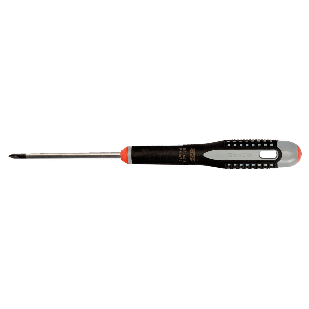 BAHCO BE-8628 BE-8640 ERGO Bolster Phillips Screwdriver PH1-PH4 - Premium Bolster Phillips Screwdriver from BAHCO - Shop now at Yew Aik.
