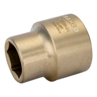 BAHCO NS228 Non-Sparking 1” Sockets with Metric Hex Profile alumunium bronze (BAHCO Tools) - Premium Non-Sparking from BAHCO - Shop now at Yew Aik.