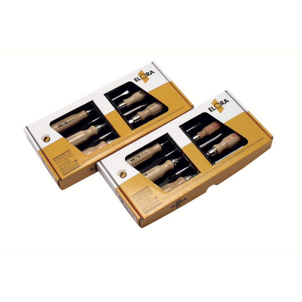 ELORA 677 S5-K Screwdriver Set (ELORA Tools) - Premium Screwdrivers With Wooden Handles from ELORA - Shop now at Yew Aik.
