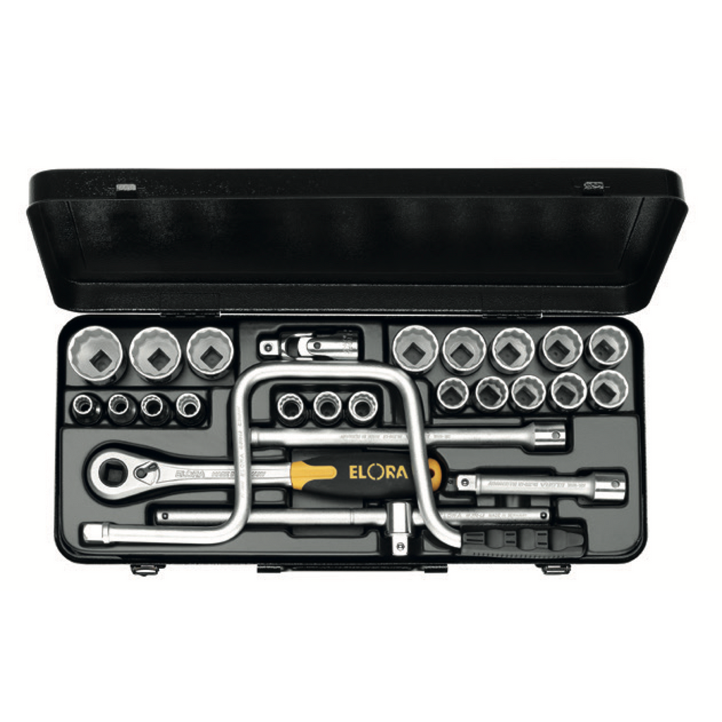 ELORA 771-LAU Socket Set 1/2" (ELORA Tools) - Premium Socket from ELORA - Shop now at Yew Aik.