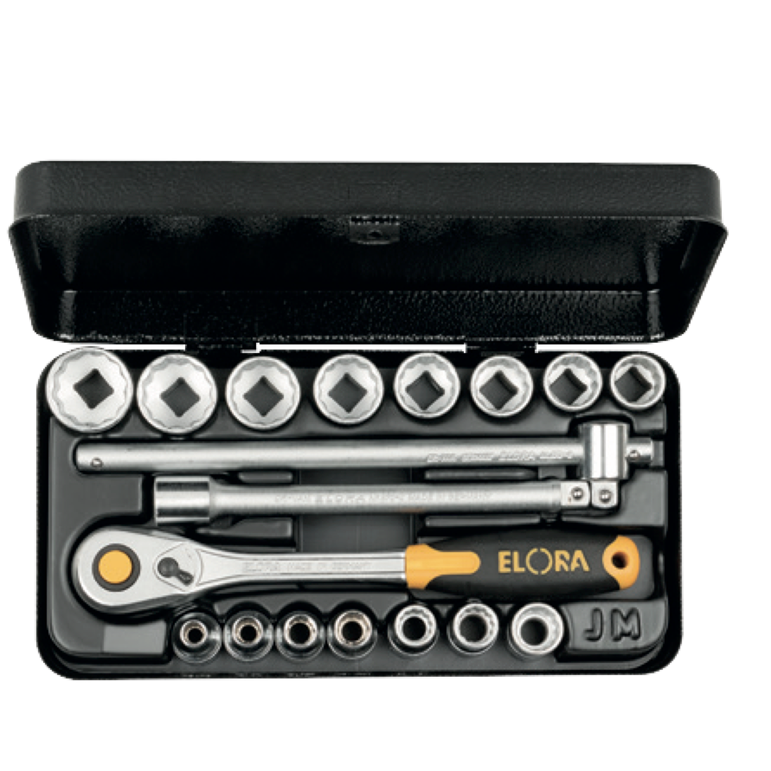 ELORA 871-J Socket Set 3/8" (ELORA Tools) - Premium Socket Assortments 3/8" from ELORA - Shop now at Yew Aik.