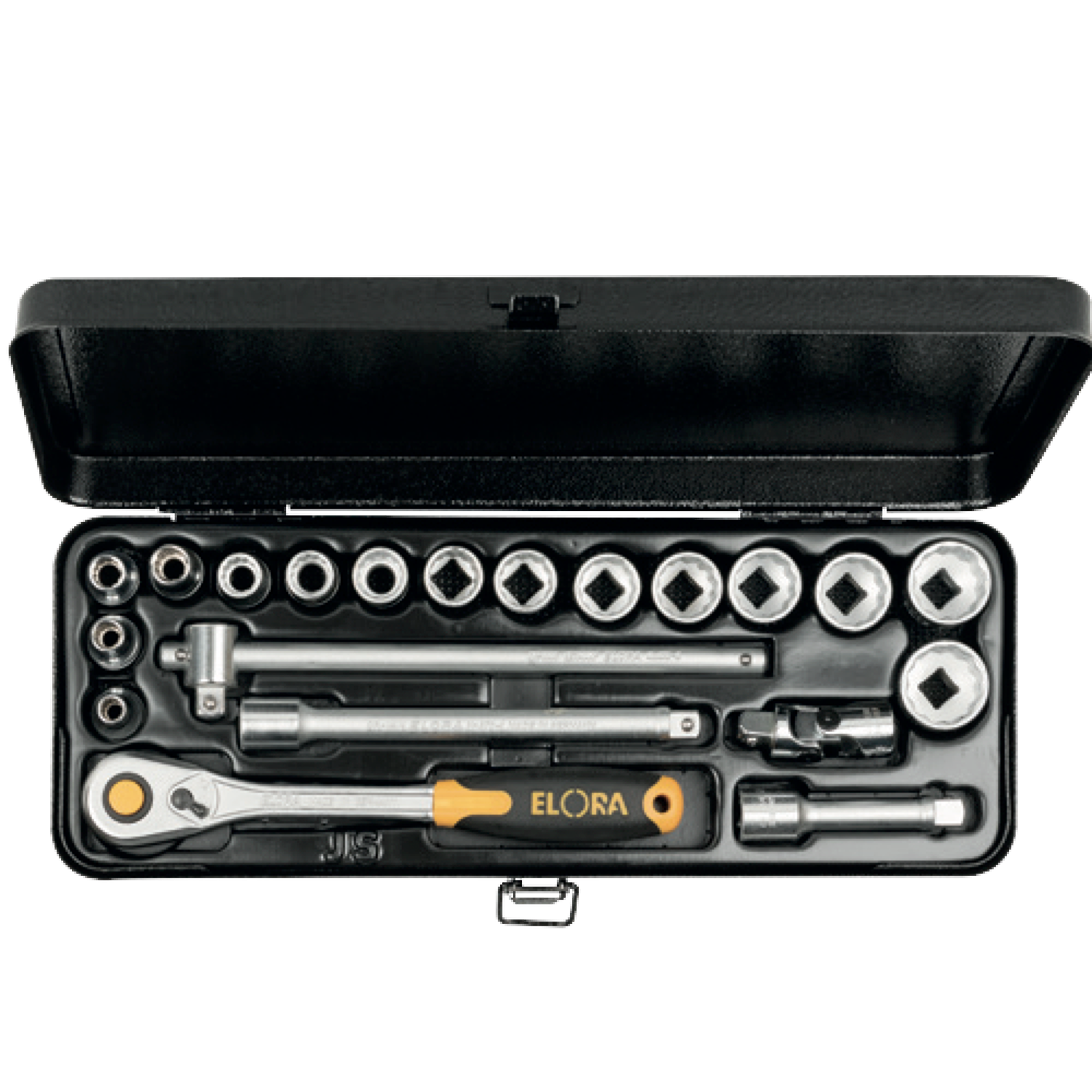 ELORA 871-JSU Socket Set 3/8" (ELORA Tools) - Premium Socket Assortments 3/8" from ELORA - Shop now at Yew Aik.