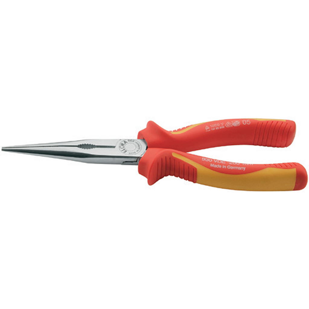 ELORA 930 VDE Snipe Nose Plier With Handle Insulation (ELORA Tools) - Premium VDE-Pliers from ELORA - Shop now at Yew Aik.
