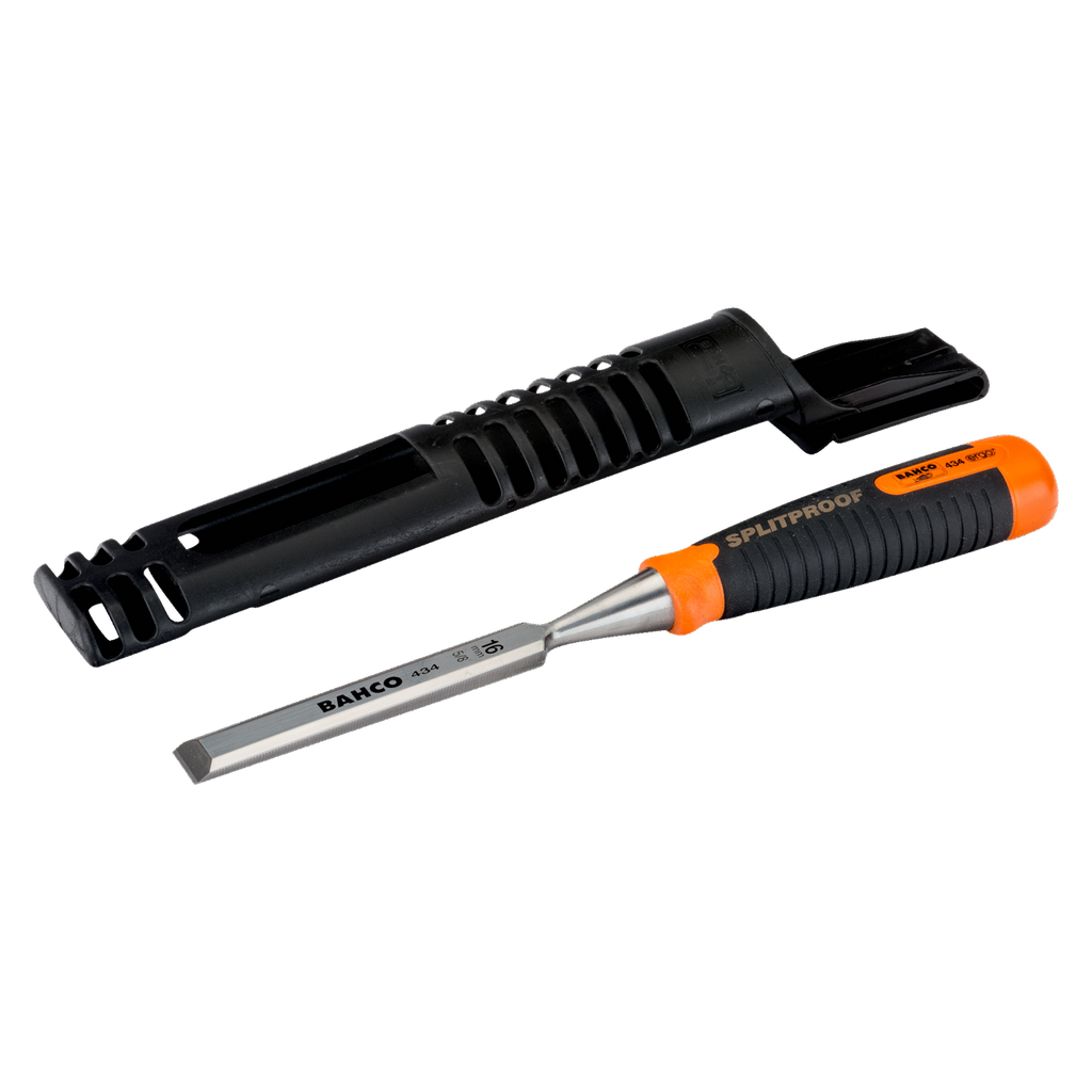 BAHCO 434 ERGO Splitproof Woodworking Chisel (BAHCO Tools) - Premium Woodworking Chisel from BAHCO - Shop now at Yew Aik.
