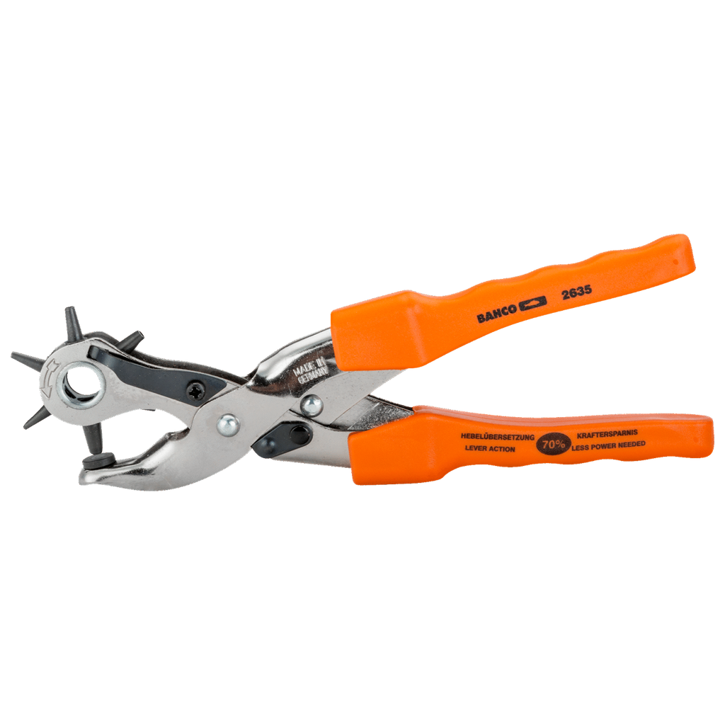 BAHCO 2635 Revolving Wad Punches with Plastic Handle for 2 mm-4.5 mm (BAHCO Tools) - Premium Punches from BAHCO - Shop now at Yew Aik.