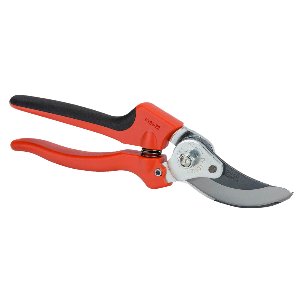 BAHCO P108 Bypass Secateurs with Soft Grip Composite Handle and Narrow Cutting Head (BAHCO Tools) - Premium Secateurs from BAHCO - Shop now at Yew Aik.
