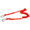 BAHCO 3875-LY8 High Visibility Orange Strap Lanyards with Fixed Carabiner 6 kg (BAHCO Tools) - Premium Lanyards from BAHCO - Shop now at Yew Aik.