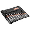 BAHCO 2M/10T Metric Deep Offset Double Ring End Wrench Set-10 Pcs - Premium Offset Double Ring Ended Wrench Set from BAHCO - Shop now at Yew Aik.