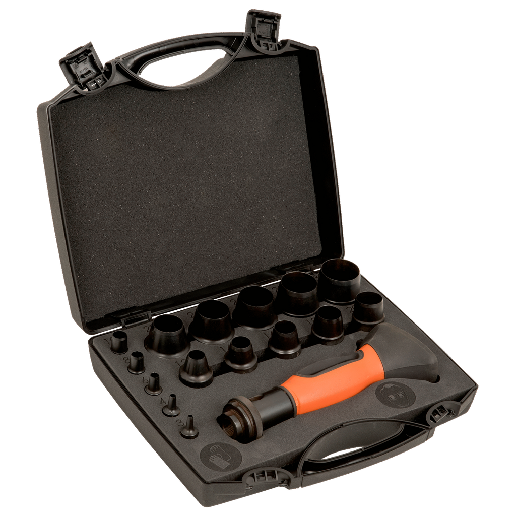BAHCO 400.003.030 Interchangeable Wad Punch Set - 16 Pcs/ Plastic Case (BAHCO Tools) - Premium Punches from BAHCO - Shop now at Yew Aik.