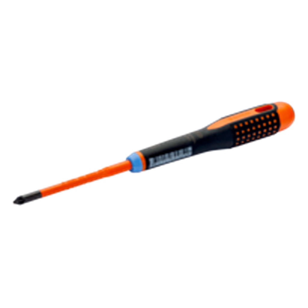 BAHCO BE-8710SL - BE-8720SL ERGO™ Slim VDE Insulated Slotted and Pozidriv Combi-Tip Screwdrivers with 3-Component Handle 5 mm-6 mm, PZ1-PZ2 (BAHCO Tools) - Premium Screwdrivers from BAHCO - Shop now at Yew Aik.