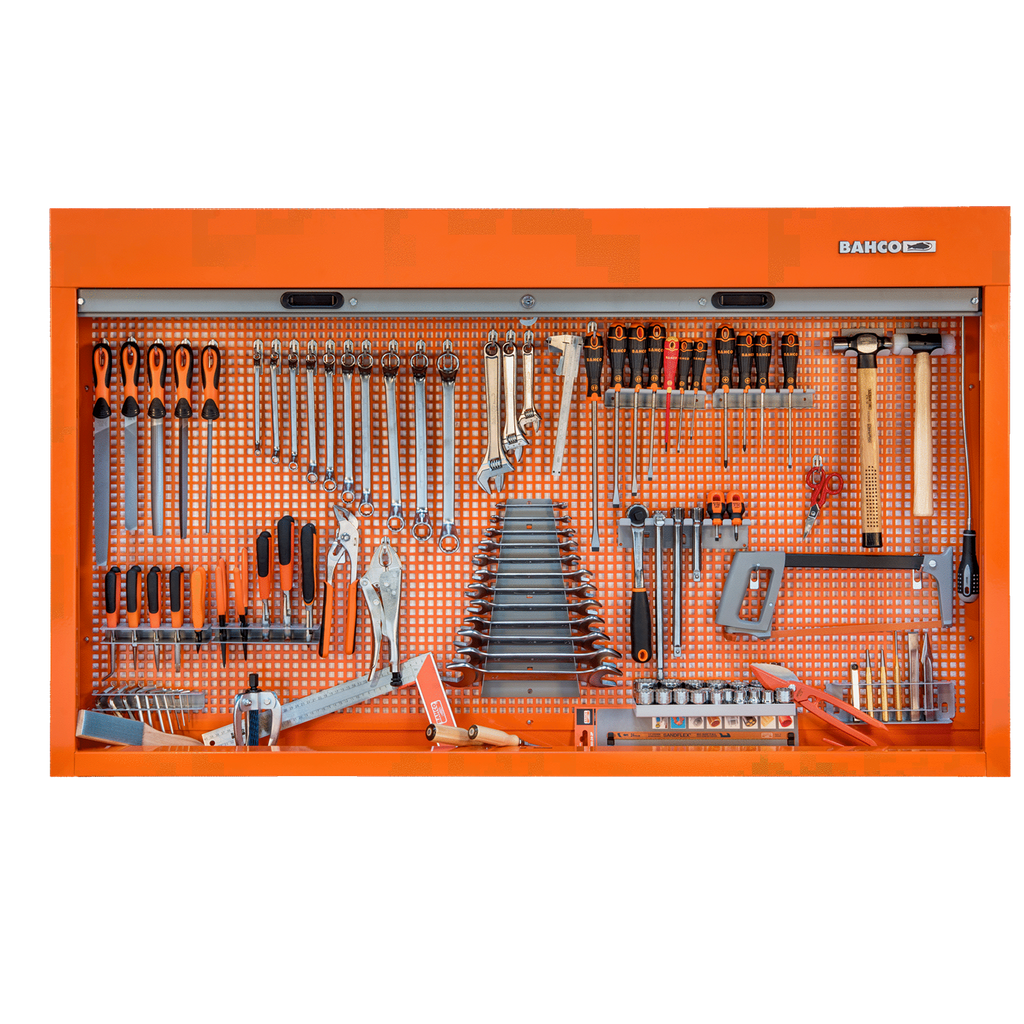 BAHCO 1495CS15TS1 1500 mm Tool Cabinets with Shutter General Purpose Toolkit - 110 Pcs (BAHCO Tools) - Premium Toolkit from BAHCO - Shop now at Yew Aik.