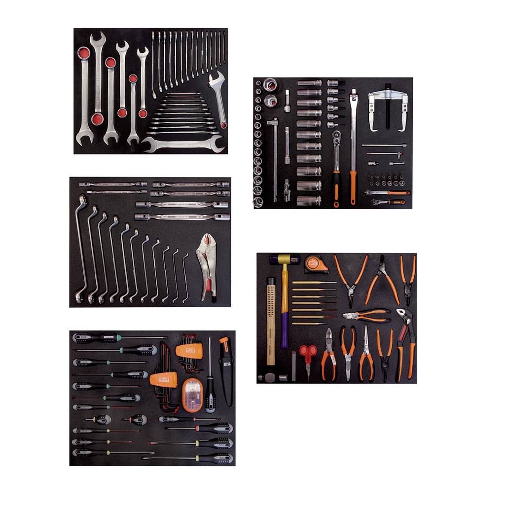 BAHCO FF1ASET-AUTO1 Auto Repair 5 Foam Toolkit - 196 Pcs (BAHCO Tools) - Premium Toolkit from BAHCO - Shop now at Yew Aik.