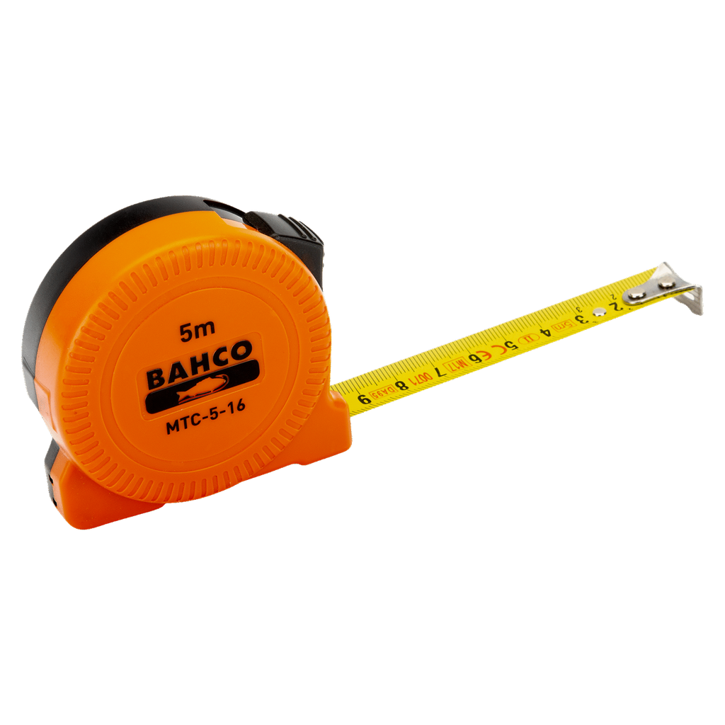 BAHCO MTC_C2 Short Measuring Tapes with ABS Grip Compact Class-II (BAHCO Tools) - Premium MEASURING TAPES from BAHCO - Shop now at Yew Aik.