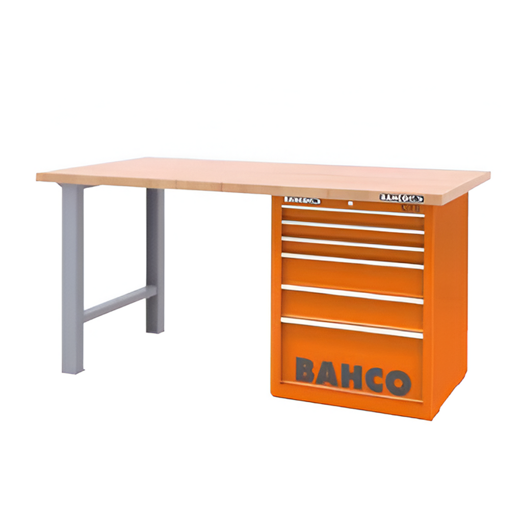 BAHCO 1495KHWB15TD Wall or Bench Mount Cabinet with Shutter and Hooks with 6 Drawers (BAHCO Tools) - Premium Bench Mount Cabinet from BAHCO - Shop now at Yew Aik.
