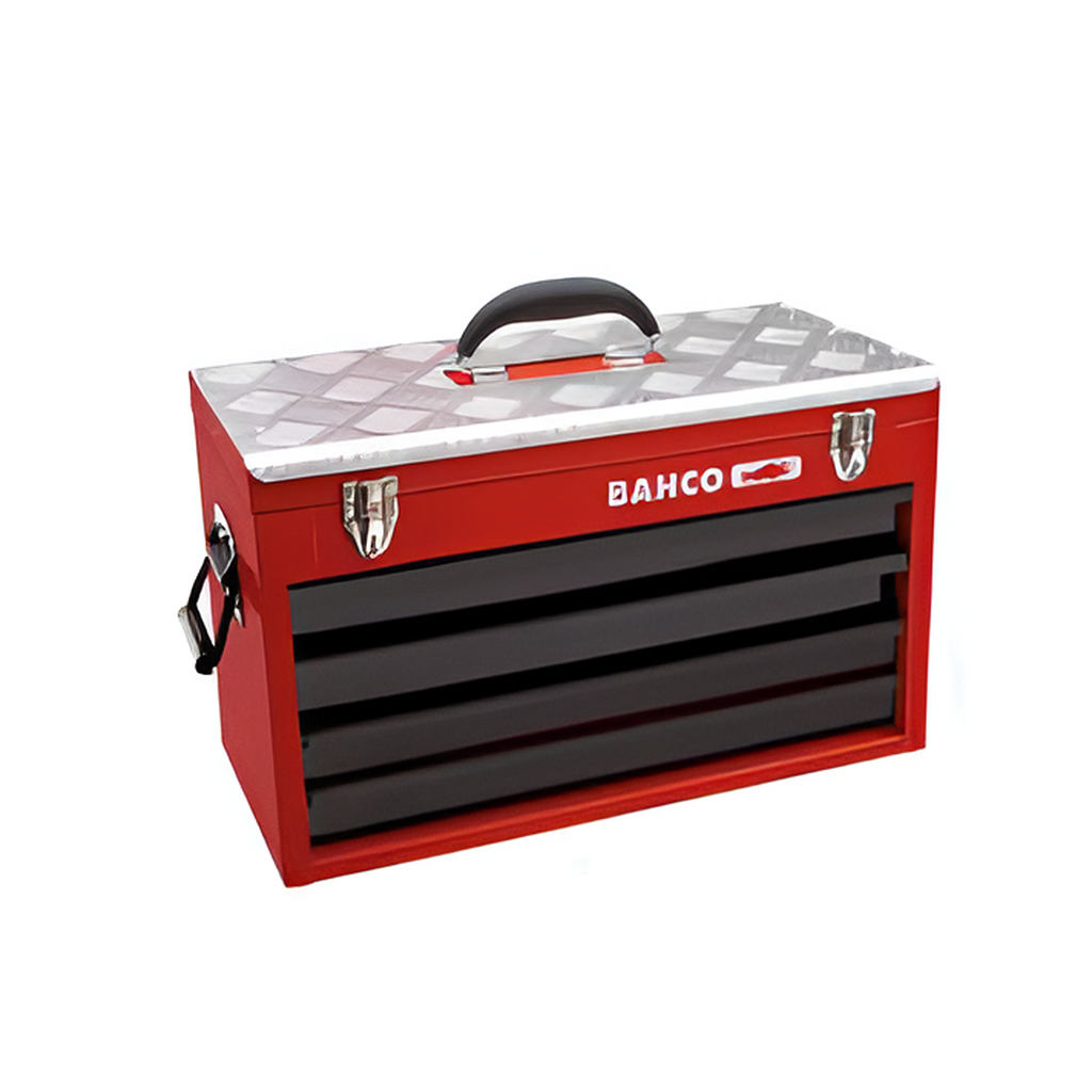 BAHCO 1483KHD4RB Heavy Duty Metallic Tool Boxes with 4 Drawers (BAHCO Tools) - Premium Metallic Tool Boxes from BAHCO - Shop now at Yew Aik.