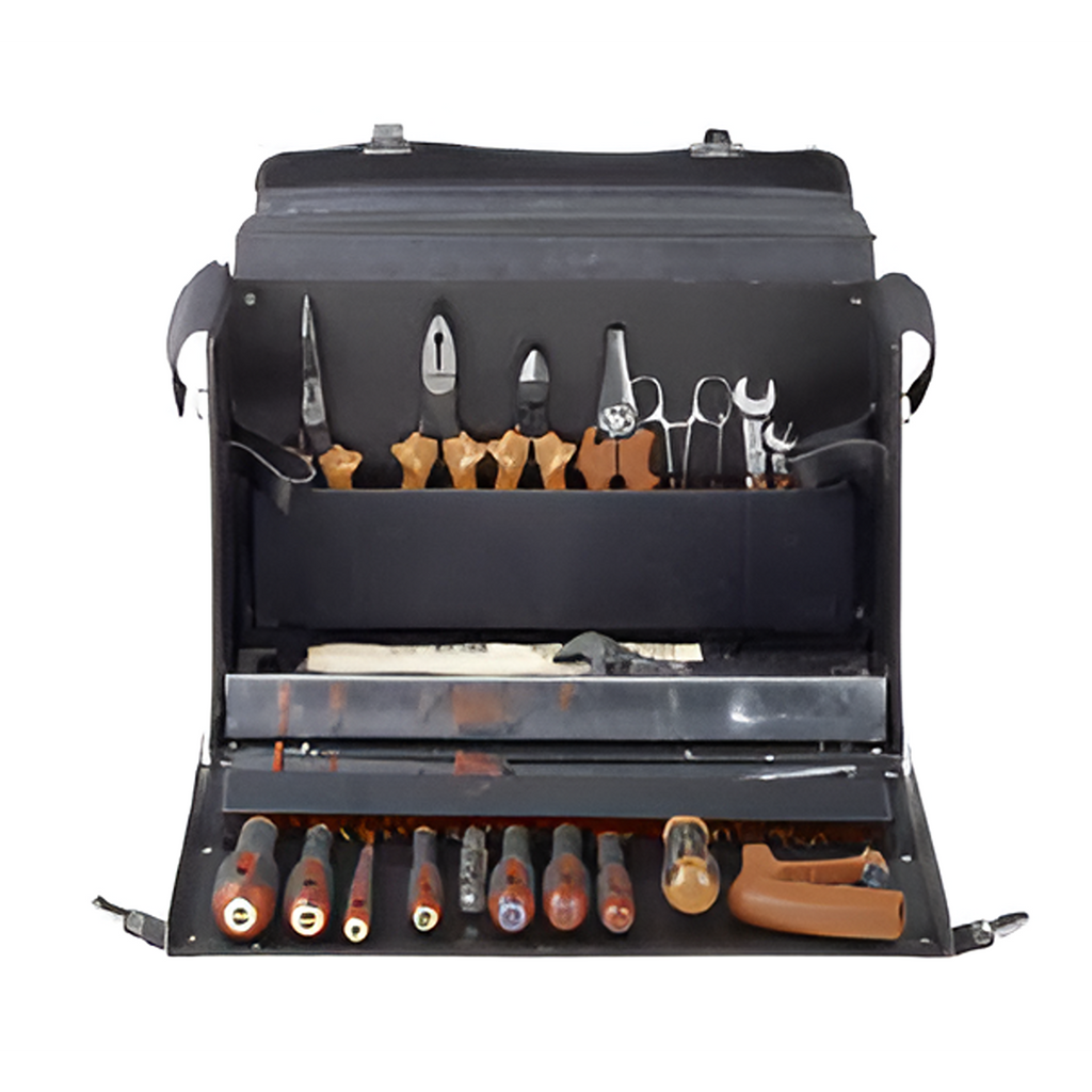 BAHCO 3049-2 Leather Bag Electrician Toolkit - 28 Pcs (BAHCO Tools) - Premium Electrician Tool from BAHCO - Shop now at Yew Aik.
