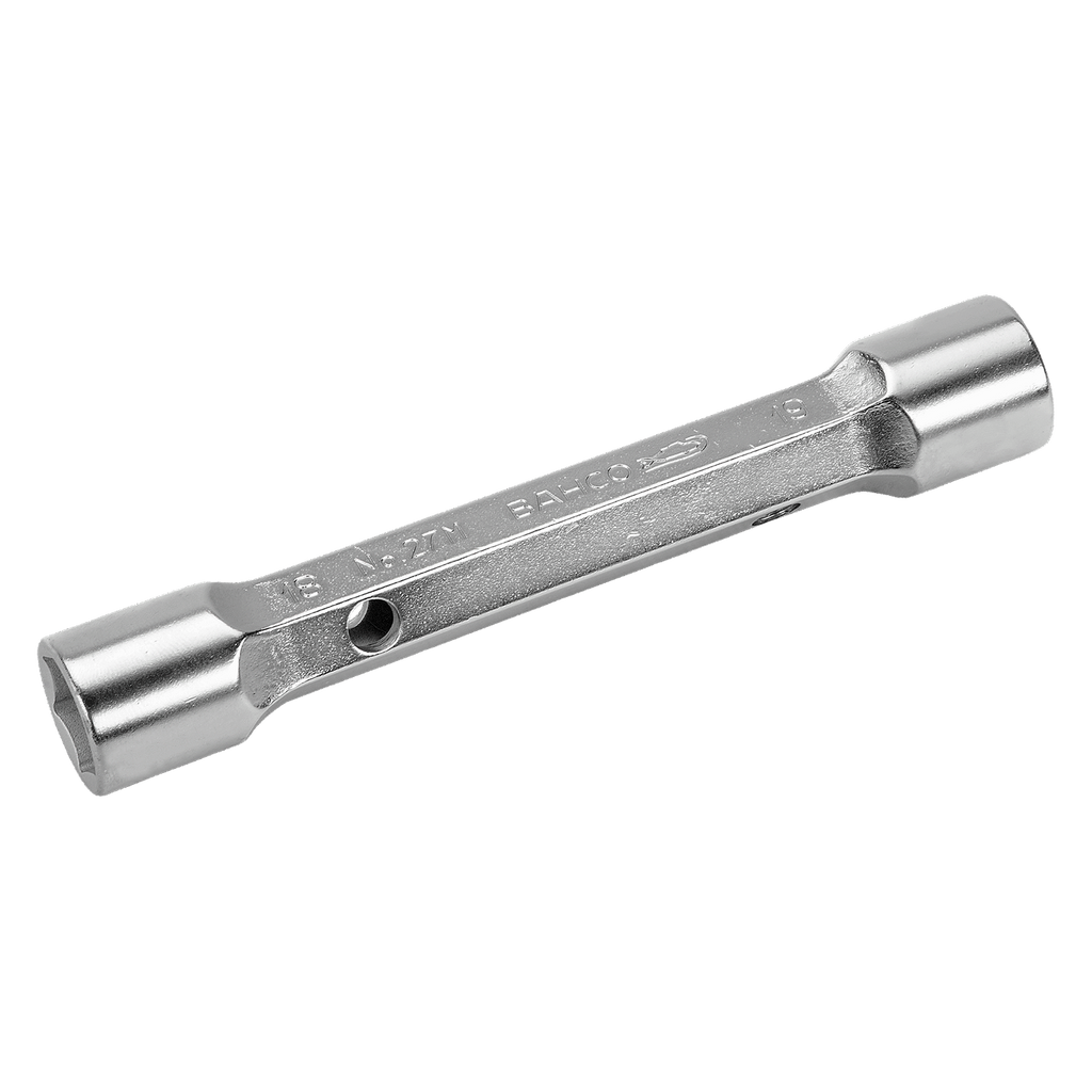 BAHCO 27M Metric Double Head Socket Wrench with Chrome Finish - Premium Socket Wrench from BAHCO - Shop now at Yew Aik.